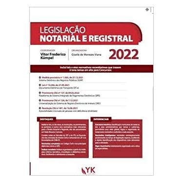 Imagem de Legislação Notarial e Registral 2022