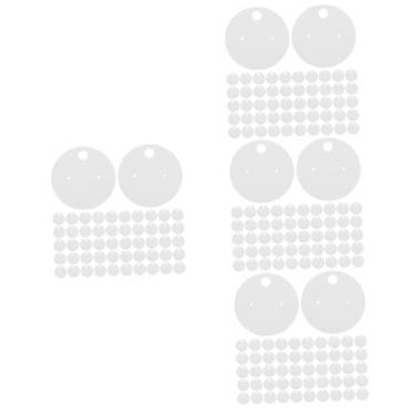 Imagem de ABOOFAN 400 Peças Cartões De Colar De Cartão Kraft Em Branco Para Exibição De Joias Cartões De Venda De Joias Brincos Pendurados Brincos De Cartão De Orelha Pendurada Suporte De Colar