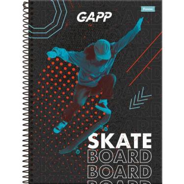 Imagem de Caderno Gapp Skateboard - 80 Folhas - Foroni