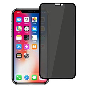 Imagem de 3 peças de vidro temperado, para iPhone X XS MAX XR 6 6S 7 8 Plus Protetor de tela anti-espião de alta definição - para iphone 14