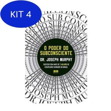Imagem de Kit 4 Livro O Poder Do Subconsciente - Bestseller