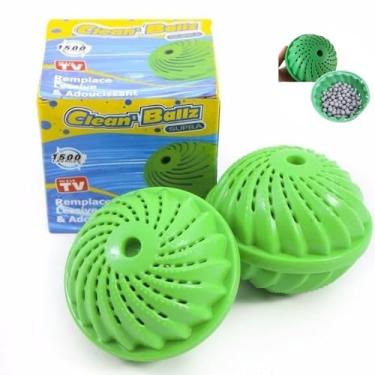 Imagem de Bola Mágica Ecológica Para Lavar Roupas Sem Sabão Com Cerâmica Esfera Econômica Para Lavagens, Shop Brasil®"