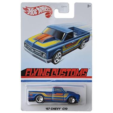 Imagem de Hot Wheels - Caminhão Chevy C10 '67 - Azul - Escala 1:64 - Customizado - Portátil