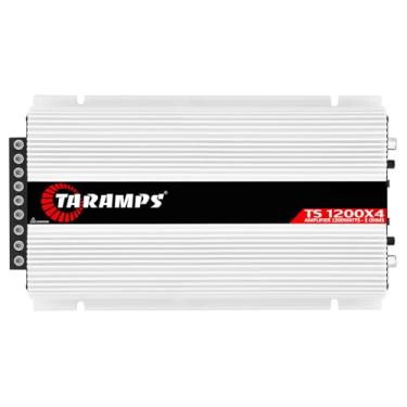 Imagem de Módulo Taramps TS 1200X4 2 Ohms 1200x4 RMS 4 Canais Amplificador Som Automotivo
