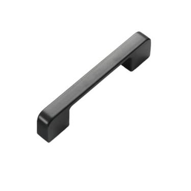 Imagem de Puxadores de porta de armário de cozinha preto americano de liga de alumínio puxadores de gaveta armário guarda-roupa puxa ferragens de móveis, 6145,192mm