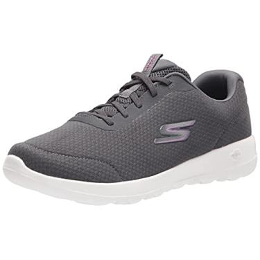 Imagem de Skechers Go Walk Joy Ecstatic feminino, Carvão, 6 Wide
