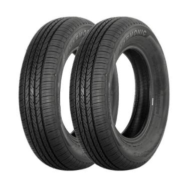 Imagem de Jogo 2 Pneus Speedmax Aro 14 SPM203 175/75R14 86T, 5 anos Contra Defei