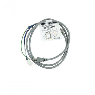 Imagem de Cabo de Força Lava e Seca LG WD-1403RD5 WD17SV2S6BA WM11WPS6A 6411ER1006K