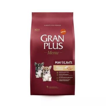 Imagem de Ração Gran Filhotes Raças Pequenas E Mini Frango/Arroz 1Kg - Gran Plus