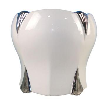 Imagem de Vaso de Cerâmica Floreiro Branco para Plantas Decoração 13cm - Zona Li