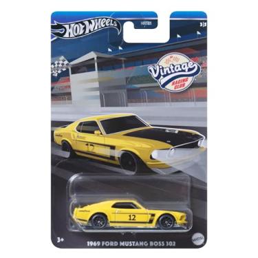 Imagem de Hot Wheels Mustang Boss 302 Vintage 3/5 [amarelo]