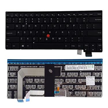 Imagem de SUNMALL Teclado de substituição compatível com Lenovo ThinkPad T460s T470s (não serve para T460 T460p T470 T470p) sem retroiluminação 00PA452 00PA482 SN20H42364