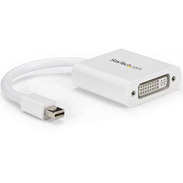 Imagem de StarTech.com Mini DisplayPort to DVI Adapter – White – 1920 x 1200 – Mini DP to DVI Converter for Your Mac or Windows Computer (MDP2DVIW)