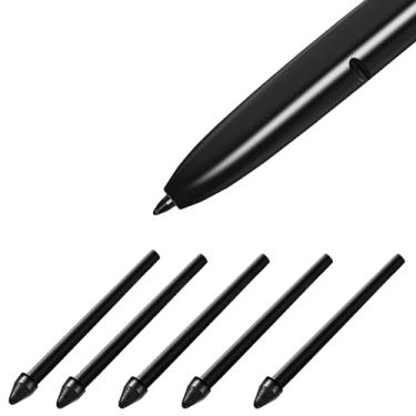 Imagem de [Pacote com 5] Eaglewireless Pontas de substituição para Samsung Galaxy S22 Ultra 5G e Galaxy S23 Ultra 5G 2023 e S24 Ultra 5G + pinça removível [pontas de borracha macia]