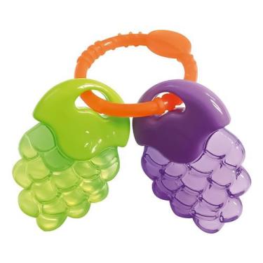 Imagem de Mordedor Chaveirinho Uva Verde e Roxo 6143 - Buba