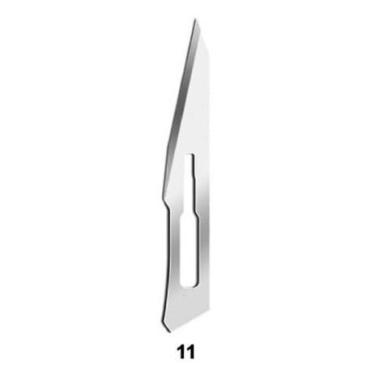 Imagem de Lamina bisturi 11 carbono c/100 (ht)  - lote: 21483 dt