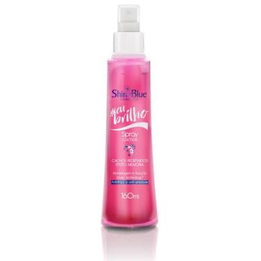 Imagem de Finalizador Shine Blue Eu Brilho Spray Fixador Cachos 160ml