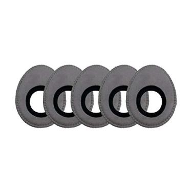 Imagem de OPENMOON Visor oval grande Eyecushion para câmeras Alexa Mini Amira (Ultrasuede /5 pacotes) (cinza)