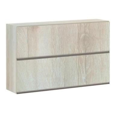 Imagem de Armário Basculante Duplo Luciane 120cm 2 Portas Luci, Legno Crema