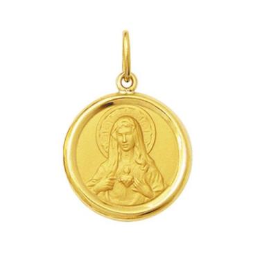 Imagem de Pingente Pequeno 1,8cm Ouro Maciço 18k FDMR-1K200 (24 Santos) - Fab Jo