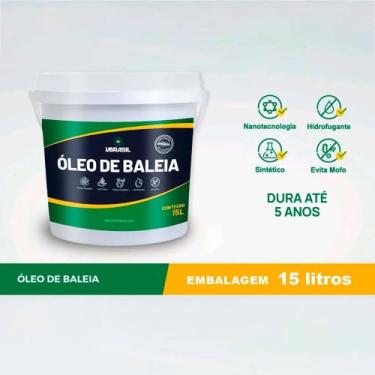 Imagem de Óleo De Baleia Incolor Base Água Preparador De Tinta Brilho Extra Redu
