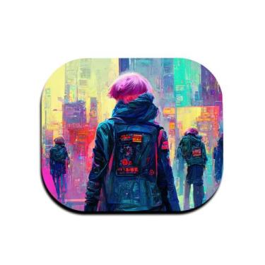 Imagem de Mouse Pad Neoprene 3mm 25x21cm Cidade Colorida - PRESENTE-BRINDE