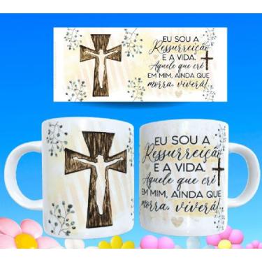 Imagem de Caneca gospel frases religiosas versículos bíblicos motivacionais 49 -