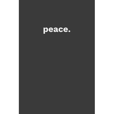 Imagem de Bible Study Focus Notes | Peace: minimalist journal | 6x9" | 100 pages | perfect for travel or at-home, contemplation and biblical studies