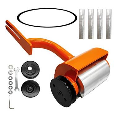 Imagem de LAJIAOZ Descascador de toras laranja – Ferramenta de desembarque de toras como acessório de desembarque de motosserra, ferramenta de desembarque, ferramentas de moldura de madeira principais para construtores de madeira, serrarias, construtores de casa (exceto máquinas)