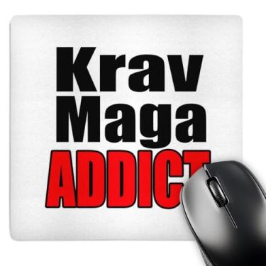 Imagem de 3dRose Krav MAGA Addict - Mouse pad, 20 x 20 cm (mp_161095_1)