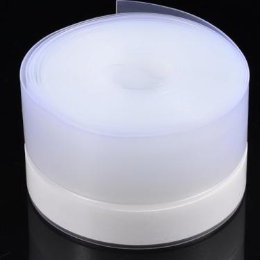 Imagem de Fita de silicone para remoção de clima com vedação de 40 m, fita de isolamento de rascunho, à prova de intempéries, à prova de som, para porta ou janela, banheiro, chuveiro, aberturas de vidro (45 mm