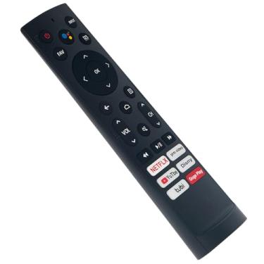 Imagem de Controle remoto de voz ERF3B90H 288959 compatível com Smart TV Hisense 4K 100L5G 100L5G-DLT100B 100L5G-CINE100A 100L9G-CINE100A PX1 120L9G-CINE120A 120L5G-G-CINE12 0A PX1-PRO 65U7G 55U78G 75U78G