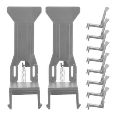 Imagem de EXCEART 10 clipes de bandeja de caixa registradora, clipes de substituição de bandeja de dinheiro resistentes para gaveta de dinheiro, acessórios práticos de caixa para manuseio eficiente