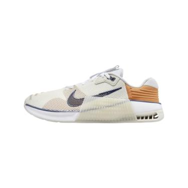 Imagem de Nike Tênis de treino feminino Metcon 9 AMP (DZ2539-100, branco/osso claro/calcário/azul-marinho), Branco/osso claro/calcário/azul-marinho, 39