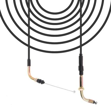 Imagem de Windance Cabo de acelerador universal para 50cc 80cc 100cc / 125cc / 150cc para 4 tempos/scooters motocicletas ATVs Go Kart Pit Dirt Bike (150cc)