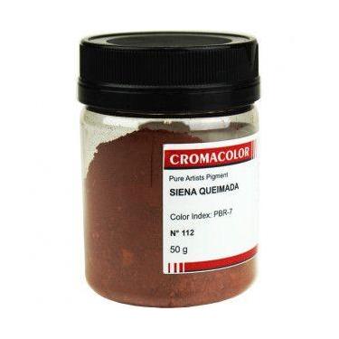 Imagem de Pigmento Artístico Cromacolor 50g 112 Siena Queimada