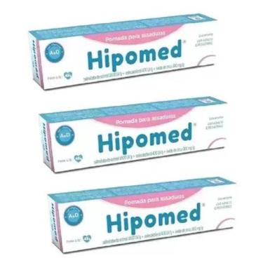 Imagem de Kit 3 Unidades Hipomed Pomada Para Assaduras 45g - Cimed
