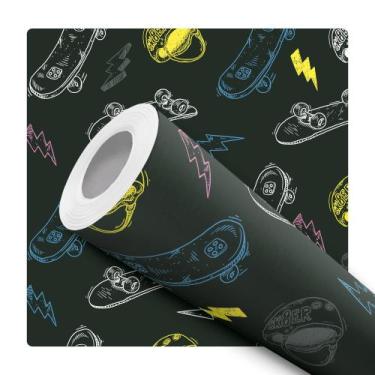 Imagem de Papel de Parede Vinílico Geométrico Rosê Sala Quarto              - De