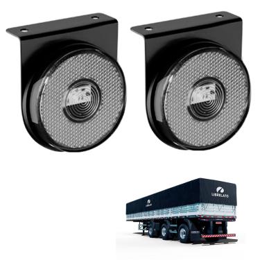 Imagem de 2 Lanternas 1 Maria Librelato LED Cristal 85mm Saída Fios