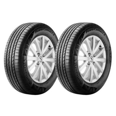 Imagem de Kit 2 Pneu Continental Aro 14 Powercontact 185/65r14 86t