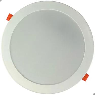 Imagem de Plafon Painel Led Redondo Embutir 18w 3000k Bivolt Lorben
