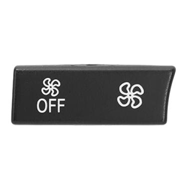 Imagem de GRCFUMO 1 PC Aquecedor Tampa do interruptor de controle climático, botão de controle do clima, carro de botão de botão de ar -condicionado de controle de ar condicionado do