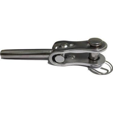 Imagem de Terminal Articulável 3mm Aço Inox para Cabos de Aço e Cordas - Abrolho
