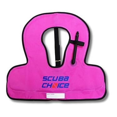 Imagem de Scuba Choice Colete infantil de snorkel com caixa de nome, roxo