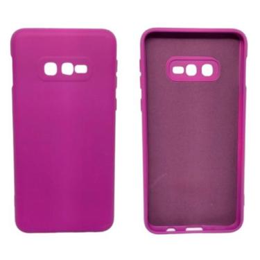 Imagem de Kit Capa Aveludada Para Galaxy S10e + Pelicula Ceramica - Mustangshop,