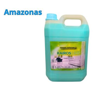 Imagem de Limpador Perfumado KAIROSLIMP 5 litros - Direto da Fábrica, Amazonas