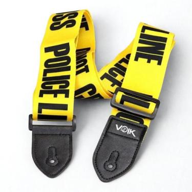 Imagem de Correia Nylon Para Violao Guitarra E Baixo Voik, Police