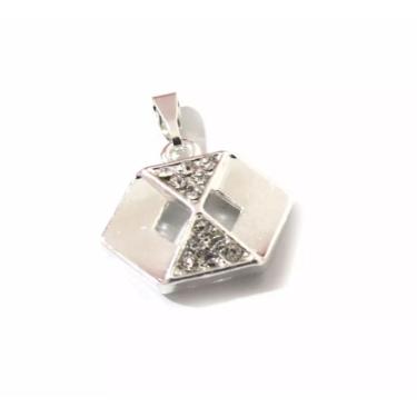 Imagem de Pingente Adm Administração Folheado A Prata