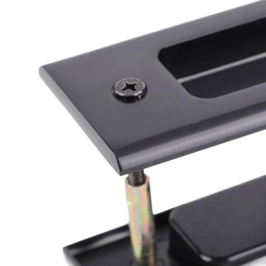 Imagem de FTVOGUE A Imagem está Disponível para Download Em Alta Resolução por até 1920x1080. (Trava de porta deslizante clássica quadrada preta)