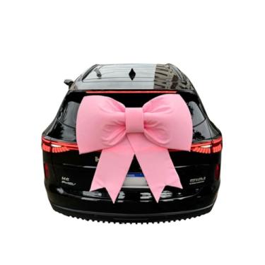 Imagem de Laço Gigante Decorativo com Faixa para Carro, Moto e Fachada.